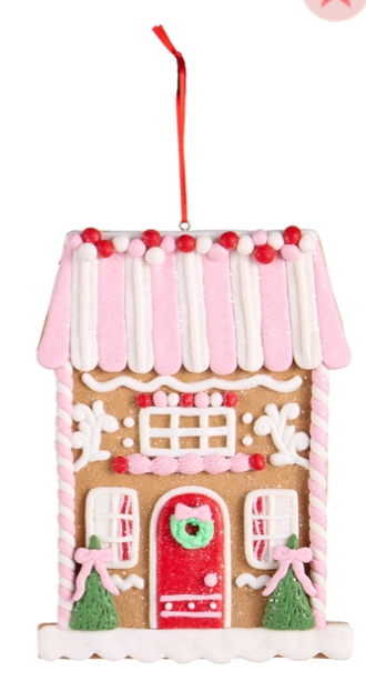 Gingerbread Patisserie House Ornament