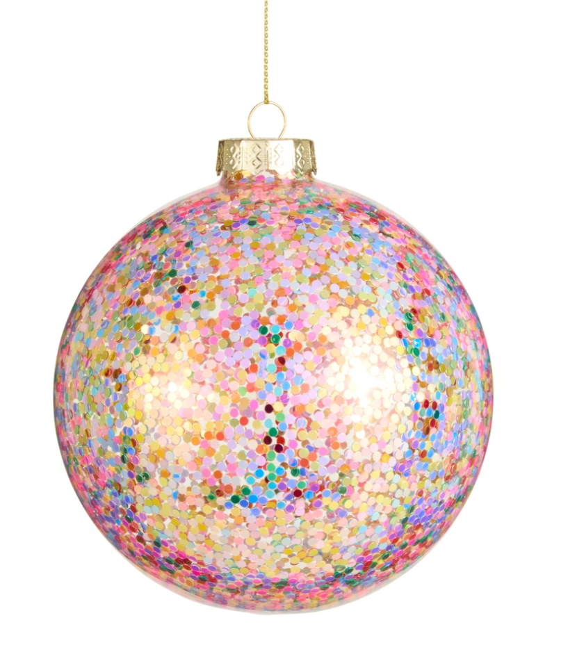5" Sprinkles Ball Ornament