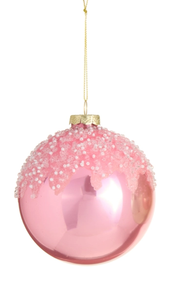 Icing Drizzle Ball Ornament
