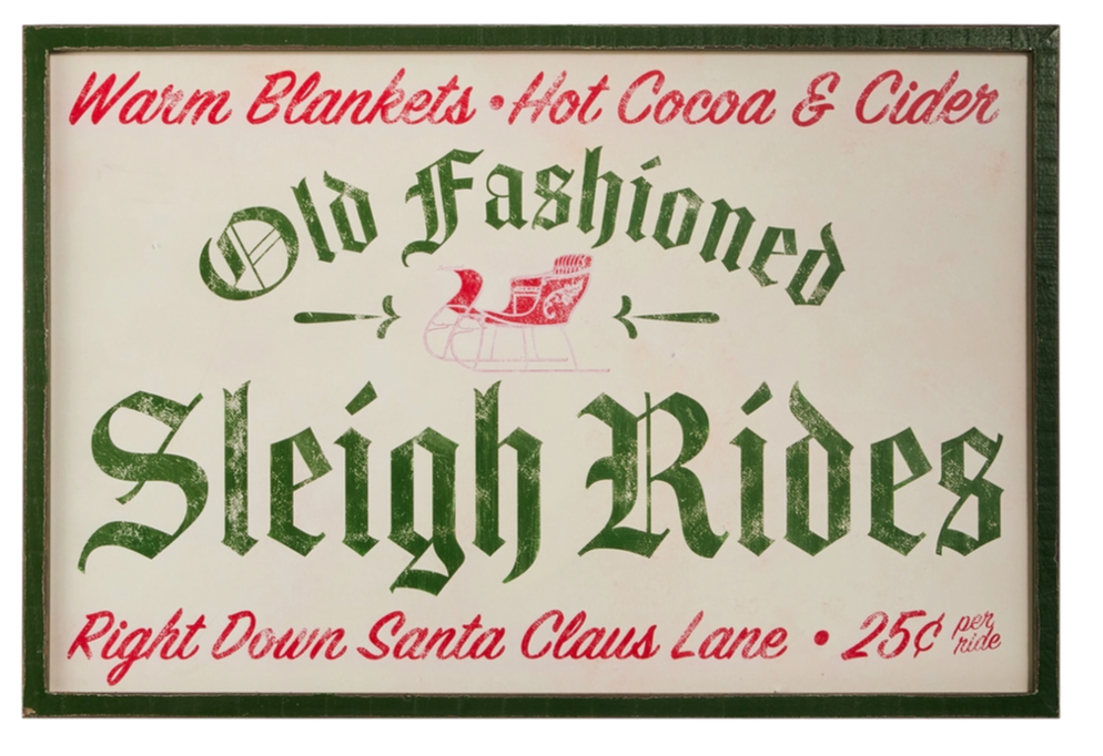Sleigh Rides Wall Art