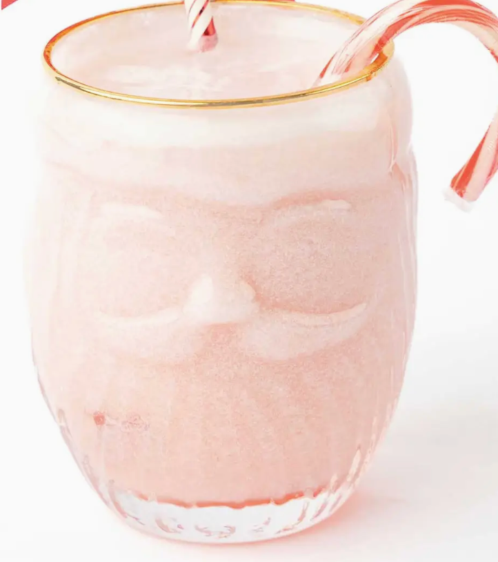 Santa Drinking Glass