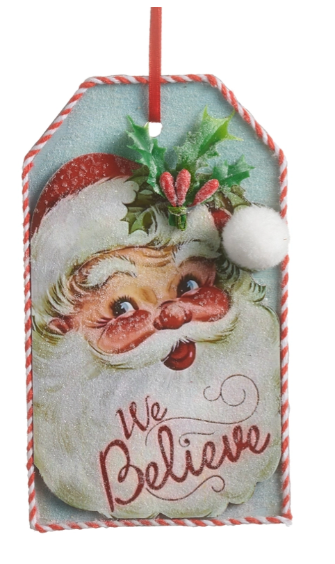 Vintage Tag Ornament