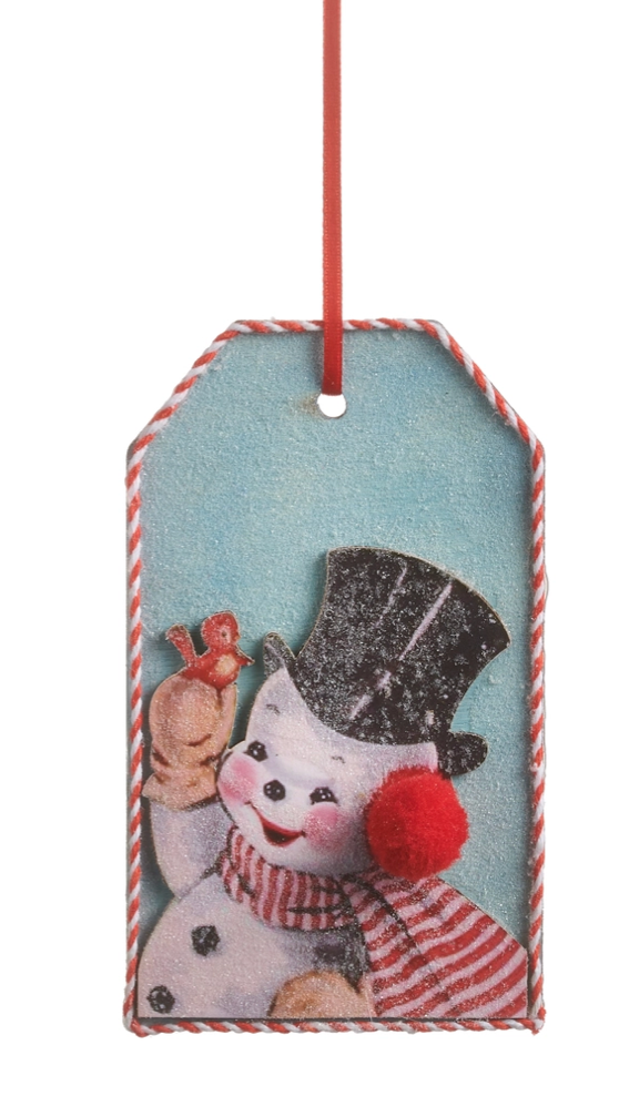 Vintage Tag Ornament